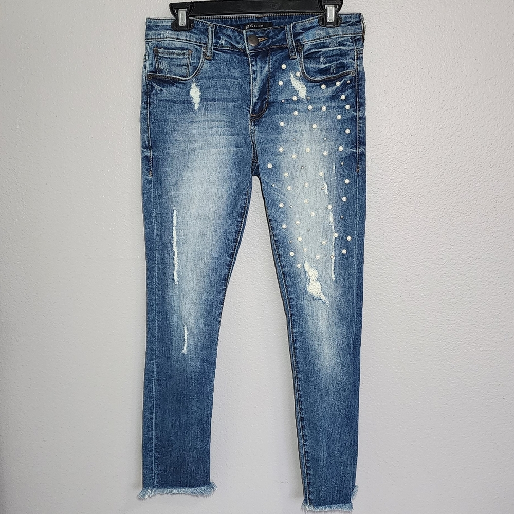 STS BLUE  EMMA ANKLE SKINNY JEANS/ SIZE  26